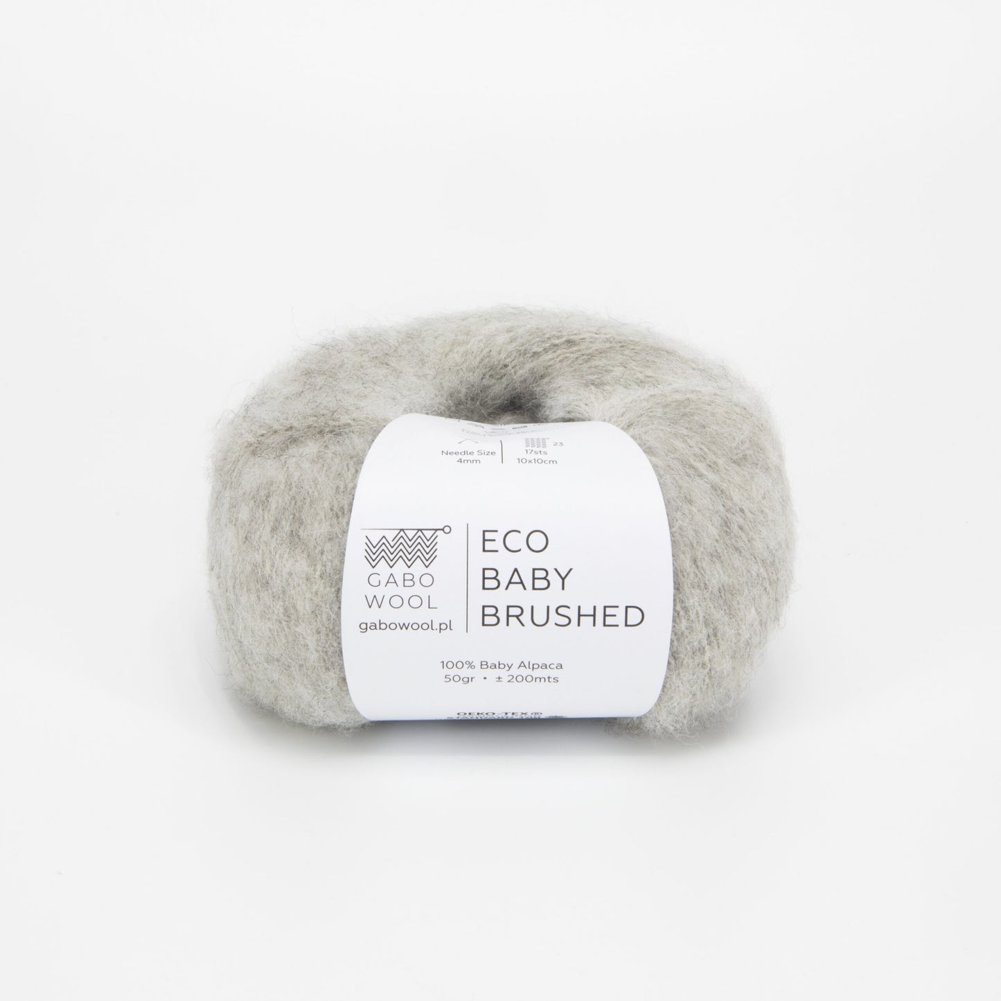 Eco Baby Brushed Natural Colours 100% natural undyed alpaca 50 gr-200 m
