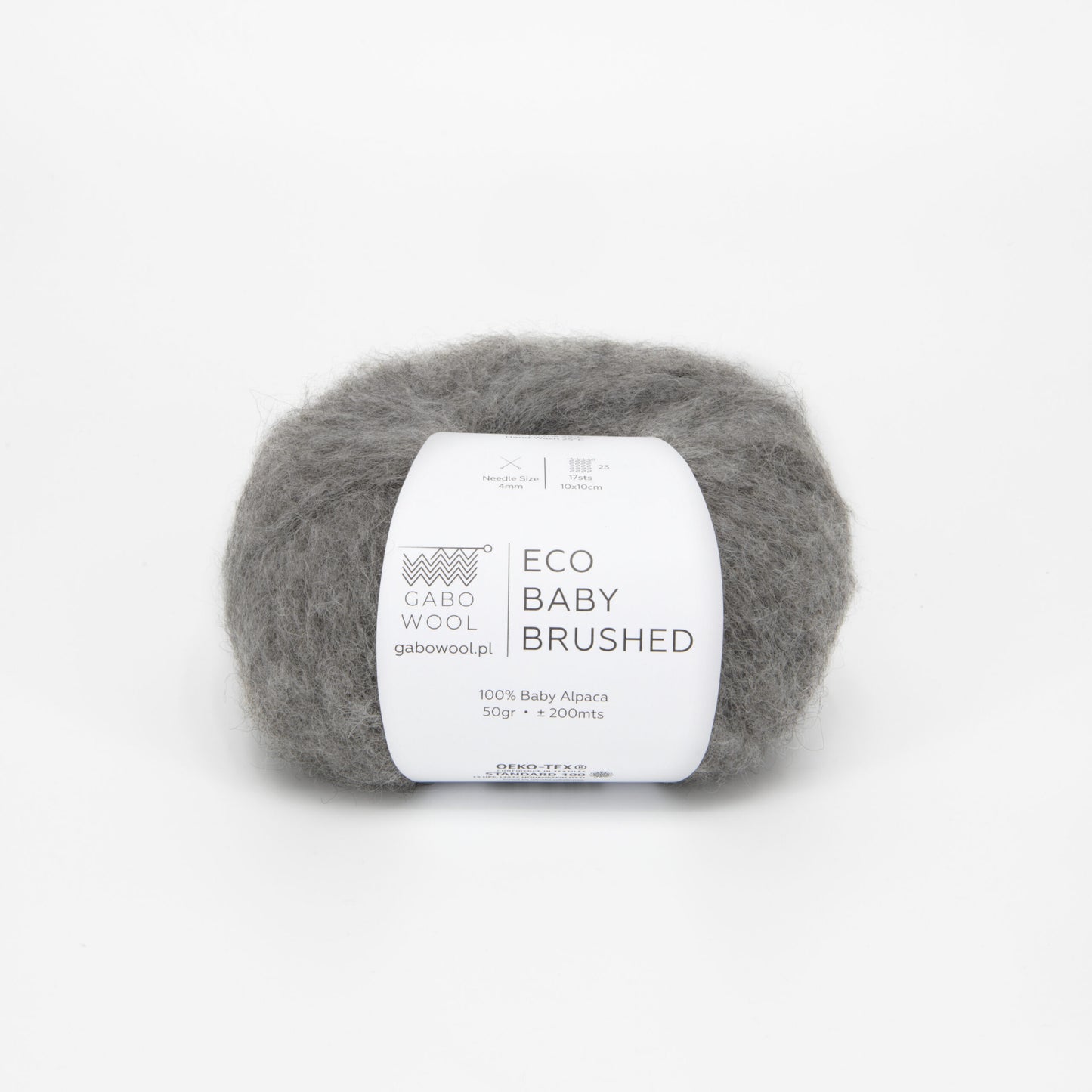 Eco Baby Brushed Natural Colours 100% natural undyed alpaca 50 gr-200 m