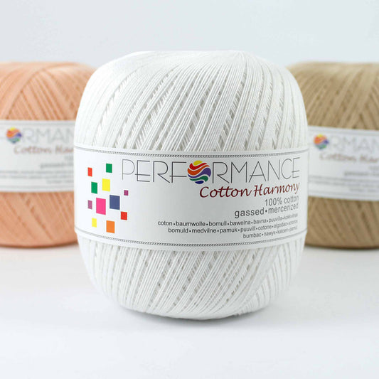 Cotton Harmony Performance 100% cotton crochet thread 100g 560m